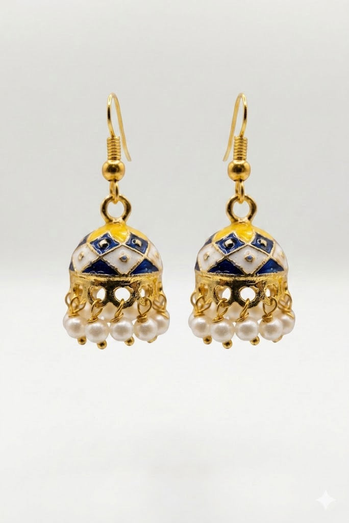 Meenakari Jhumka