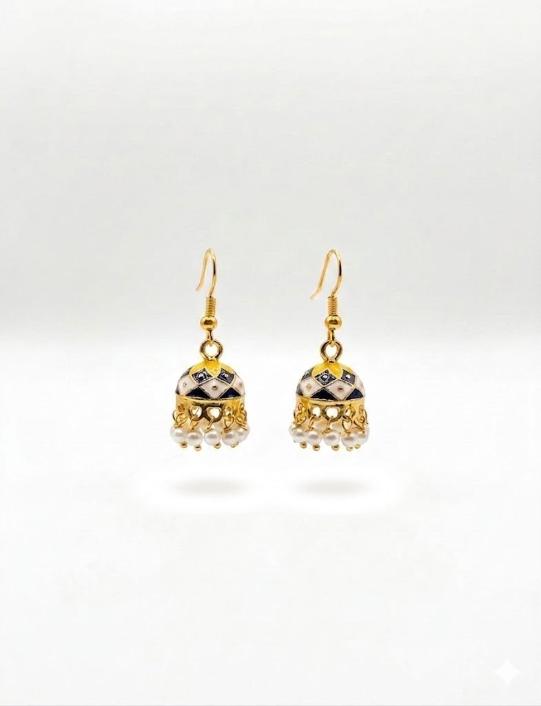 Meenakari Jhumka